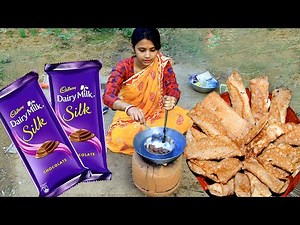 Chocolate Pathishapta Pitha Recipe | New Style Pathishapta Pitha Recipe Cooking by Limu