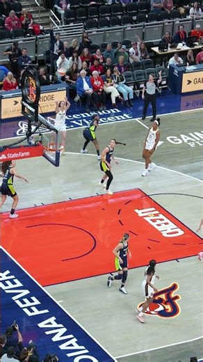 CINEMA 🤌 This Angle of a Caitlin Clark Three-Pointer 📹