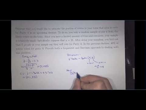 Example: Bayesian vs Frequentist Approaches probability.