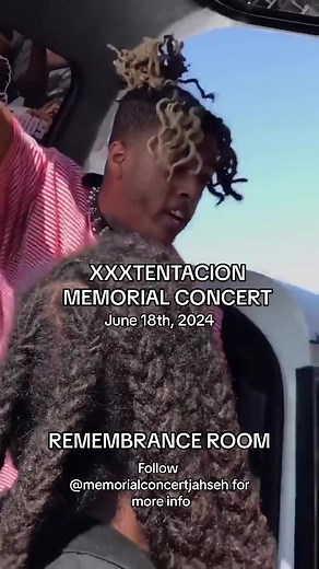 Video edited from @XXXTENTACION ‘s original post‼️𖣂 Follow @memorialconcertjahseh for more info‼️ 🔆.𖣂 The purpose of the XXXTENTACION Memorial Concert is to honor the life and legacy of Jahseh Onfroy 📍 In addition to being an event that celebrates the life of XXXTENTACION, we will exercise the charitable spirit X upheld through our #helpinghandchallenge water drive. 🎋If you would like to donate, please bring water bottles with you; there will be prizes for those that contribute. Profits and