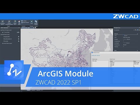 ArcGIS Module | ZWCAD 2022 SP1