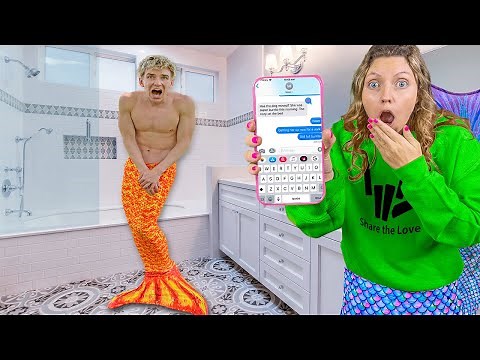 i EXPOSED STEPHEN SHARER...Living as MERMAIDS for 24 HOURS
