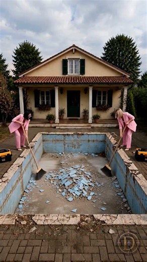From Ruined Pool to Barbie's DREAM pool 💖👙