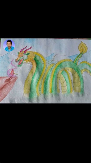 Chinese Dragon drawing🐉