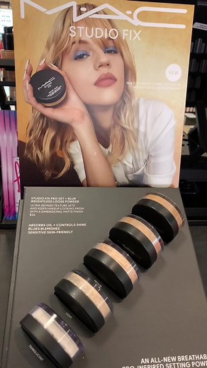 MAC pro set blur weightless loose powder 👌🏾 #mac #maccosmetics #macloosepowder