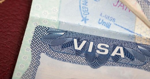 ¿Dónde está? La ubicación del número de visa americana en tu documento
