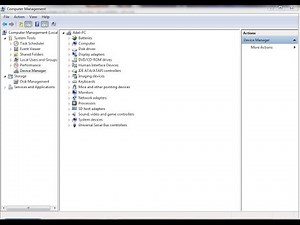 حل مشكلة الحاسوب من خلال Computer Management