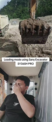 Loading Techniques with Sany Excavator SY365H PRO