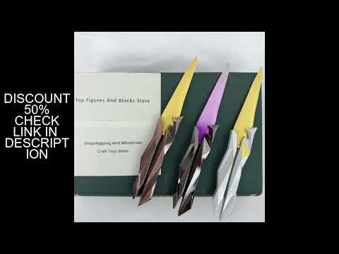 Singularity 2.0 Butterfly Knife Valorant Model Toy - 22cm (8.66in) Zinc Alloy, Non-Sharp Blade, Fold