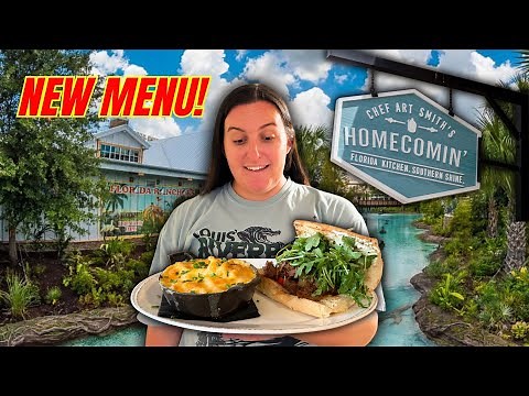 NEW Menu at Chef Art Smith’s Homecomin’ in Disney Springs- Walt Disney World