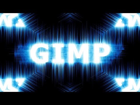 GLOWING TEXT EFFECT IN GIMP