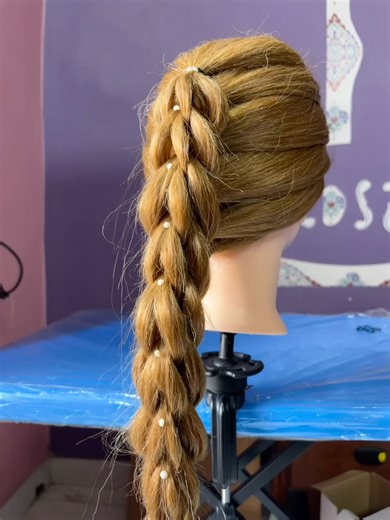 3D dragon braid tutorial.😍👍🏻 #hairstyle #hairtutorial #hairstylesforgirls #partyhairstyle #shorts