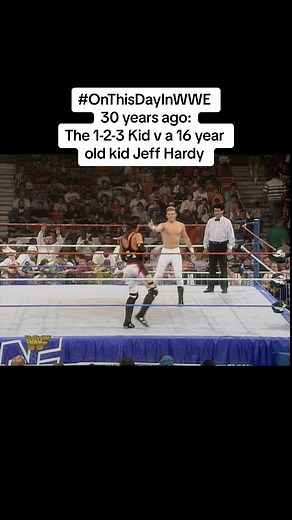 1-2-3 Kid vs 16-year-old Jeff Hardy: High Energy WWE Match