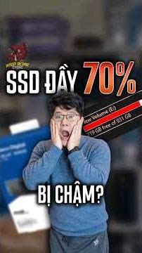 Is it true that an SSD that's 70% full is SLOW!? #120yenlang #wbpc #wildboarstore