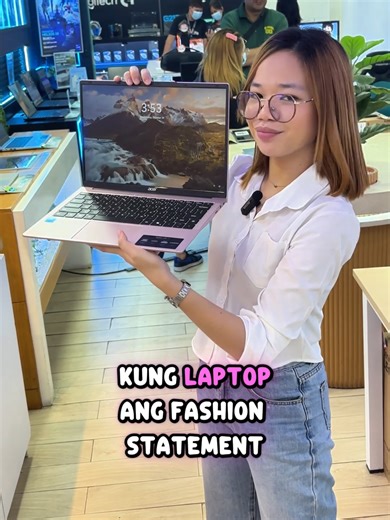 Do you treat your laptop as an accessory? This aesthetic laptop from Acer is made for you. 🌸
