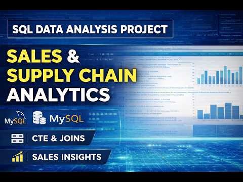 Sales & Supply Chain Analysis using SQL | Data Analyst Project | Shubhayan Kundu