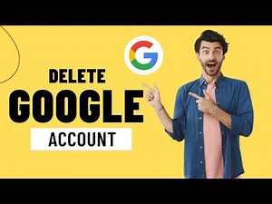 How to Delete Google Account Permanently { PC - LAPTOP } Delete Gmail Account✅