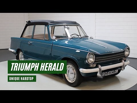 Triumph Herald | Hardtop with sunroof | Convertible | 1969 - VIDEO- www.ERclassics.com