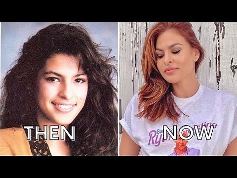 Eva Mendes from 1995 to 2023 #evolution #hollywood