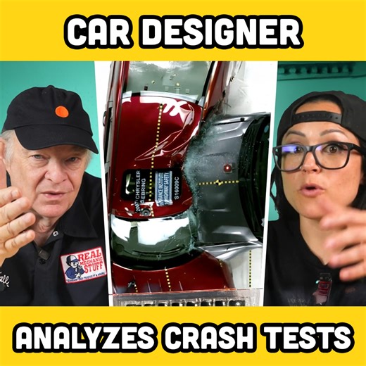 Car Designer Analyzes Crash Tests | Donut Media