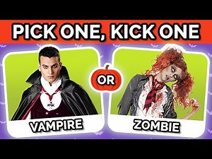 Pick One, Kick One - 🎃 Halloween Costumes Edition! 🎃