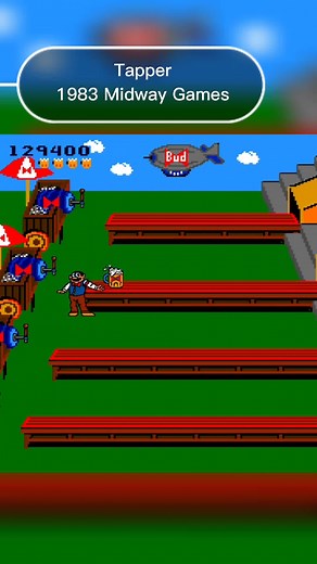 Tapper 1983 Arcade Game: A Retrogaming Classic