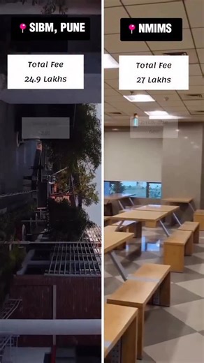 Chuno College on Instagram: "📊 SIBM Pune vs NMIMS Mumbai — Battle of Top MBA Colleges! Confused between SIBM Pune and NMIMS Mumbai? 🤔 Both offer stellar placements but with different vibes! Let’s compare 👇 🏫 SIBM Pune 💰 Fees – ₹24.9 Lakhs 👥 Batch Size – 240 🧠 Exam – SNAP 📈 Avg Salary – ₹28.83 LPA 🚀 Highest Salary – ₹53.58 LPA 🏙️ NMIMS Mumbai 💰 Fees – ₹27 Lakhs 👥 Batch Size – 600 🧠 Exam – NMAT 📈 Avg Salary – ₹25.13 LPA 🚀 Highest Salary – ₹67.7 LPA Both are Top B-Schools, but the ch