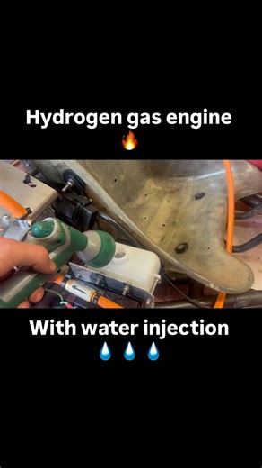 3.5K views · 1.4K reactions | kart running on hydrogen with water injection. Performs well under load and capable of high RPM. Some tweaks still needed. But nearly there! Can’t wait to see this on a track. #hydrogen #combustion #combustionengine #gokart | Hydrogen guys | Facebook