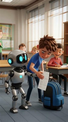 The Student Who Tried to Cheat… But Technology Had Other Plans 😂 3D Animated Short