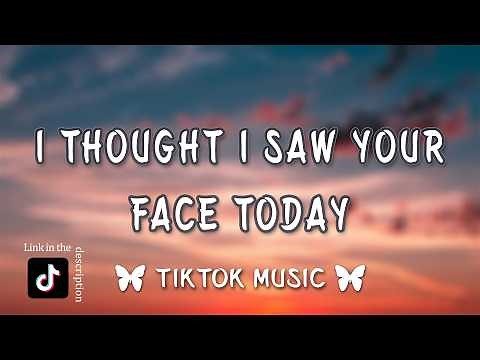 And I couldn't help but fall in love again, She & Him (Lyrics) "I Thought I Saw Your Face Today"