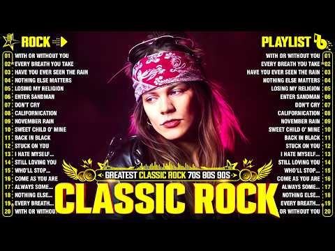 Guns N' Roses, Bon Jovi, ACDC,Metallica,Nirvana,Queen🔥Classic Rock Songs 70s 80s 90s Full Album 2026