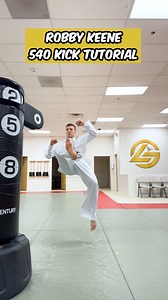 Robby Keene 540 Kick Tutorial #taekwondo #tkd #karate #martialarts #cobrakai #cobrakaiseries #robbykeene #540kick | Liam Gutmacher TKD