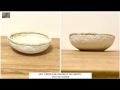 DIY: CREATE A DECORATIVE PAPER (MACHÉ) CUP