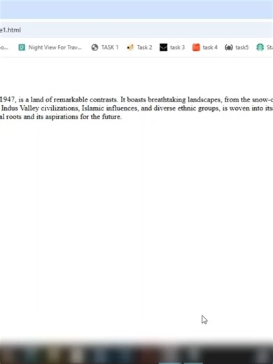 Learn HTML Text Formatting step by step 💻 Free HTML & CSS short course by Ecommerce With Moiz. Perfect for beginners starting web development. 📞 03096874238 📍 Dina, District Jhelum Follow for more free tech & ecommerce courses 🚀 #HTMLBasics #WebDesign #LearnCoding #HTMLCSSCourse #EcommerceWithMoiz #FreeLearning #DigitalEducation #OnlineSkills