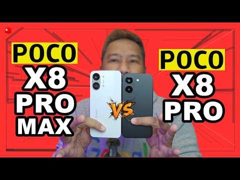 POCO X8 PRO vs POCO X8 PRO MAX
