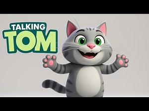 Talking Tom‪@TotoTuness‬ | Talking Tom Cartoon | Animated Talking Tom | Nursery Rhymes & Kids Songs |