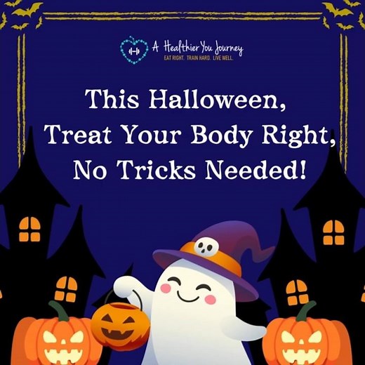 No Tricks, Just Healthy Treats This Halloween‼️