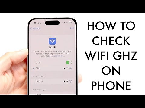 How To Check Wifi Ghz On iPhone/Android! (2025)
