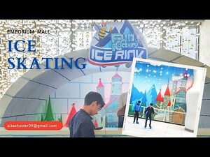 Ice Skating Rink Emporium Mall | Aizaz Haider