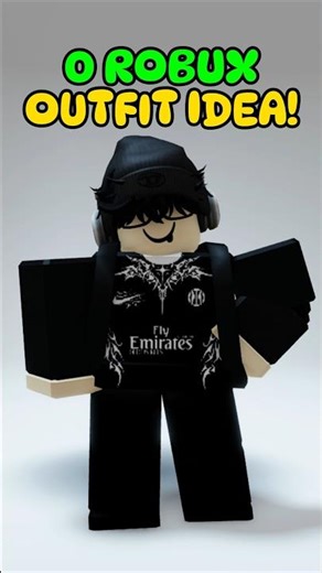 0 Robux Outfit Idea! Free Items & Promo codes! #roblox #shorts