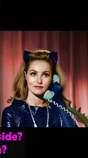 How do you get on Julie Newmar's good side? Why is comedy easier for 1 of Batman's original Catwomen