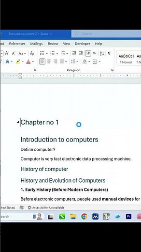 How to Convert Word into PDF in Microsoft Word | Waseem Tech World |Create PDF in Just Minutes