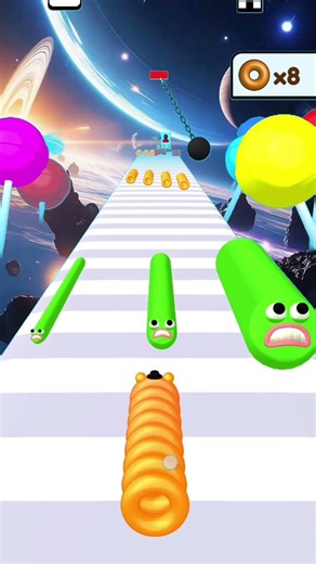 🐍🔥 Slither Run GO!😂 Race Without Limits!👑 Be the Ultimate Champion!