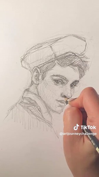 Portrait drawing #portrait #challenge #drawing #artshorts #art