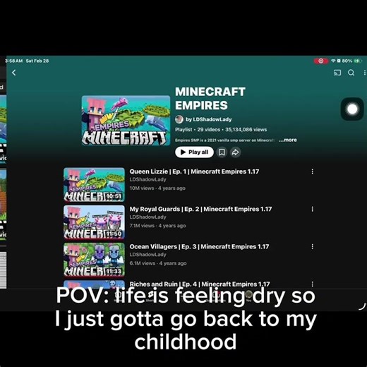 THE QUEEN LDSHADOWLADY || #empiressmp #ldshadowlady #fyp