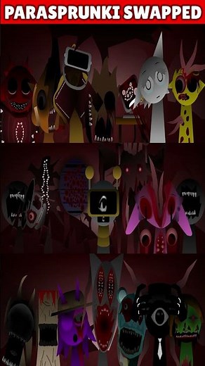 Incredibox Sprunki ParaSprunki Swapped *MIX HORROR VERSION*