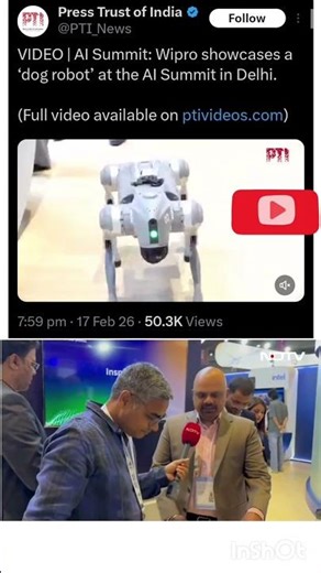 Proud Event, Borrowed Technology — AI Summit Reality #aisummit #robotics #delhi