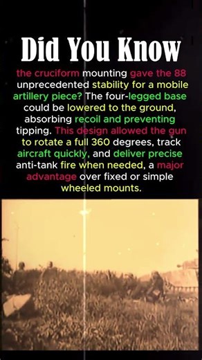Why Rifling Inside the Flak 88 Barrel Was Importa #Flak88 #WW2Facts #MilitaryEngineering #WW2History