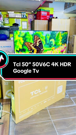 Tcl 50″ 50V6C 4K HDR Google TV Features & Price in Kenya