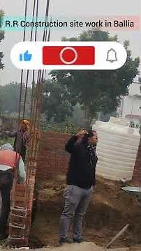 🌹R.R Construction site work in Ballia 🌹#construction #home #foundation #civilwork #bilding #intirior